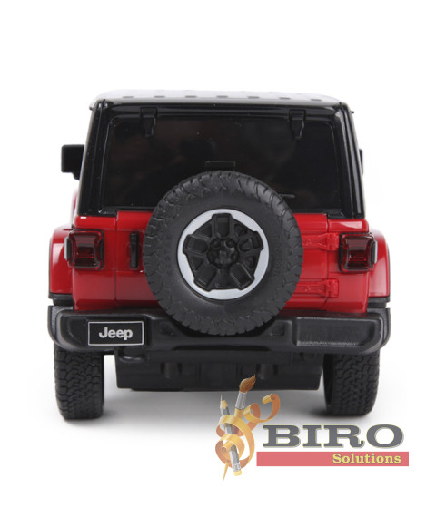 RS Masina cu telecomanda RASTAR 1:24 JEEP Wrangler JL, rosie